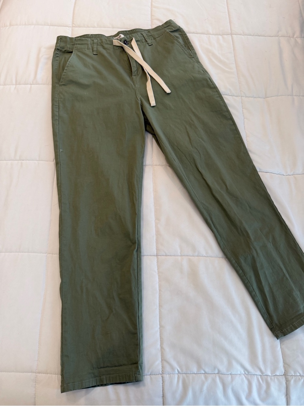 Kenzie Jeans Women’s Olive Green Casual Drawstring Pants
